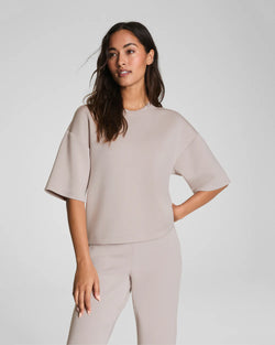 SPANX AirEssentials® Relaxed Tee - French Grey