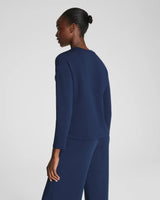 SPANX AirEssentials® Relaxed Long Sleeve Top - Timeless Navy
