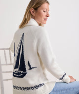 Shawl Collar Cardigan - Marshmallow