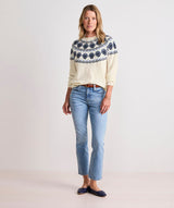 Seaspun Cashmere Shell Intarsia Sweater