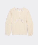 Bow Back Sweater - Marshmallow