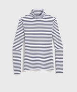 Deluxe Turtleneck - BayStripe White/Navy