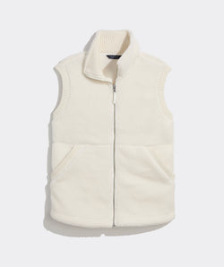 Heritage Fleece Vest - Marshmallow