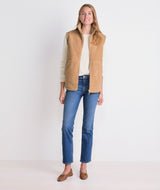 Heritage Fleece Vest - Cappuccino
