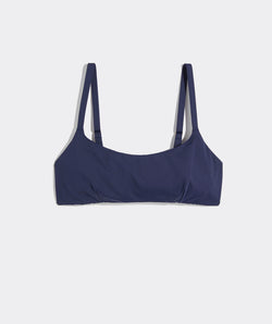 Southampton Square Neck Bikini Top - Nautical Navy