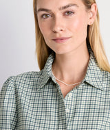 Pippa Plaid Dress - Quinn Plaid Balsam