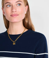 Katie Cotton Rollneck Sweater Dress - Nautical Navy