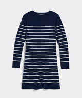 Katie Cotton Rollneck Sweater Dress - Nautical Navy