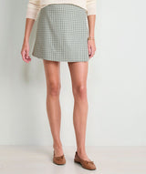 Meg Mini Skirt - Quinn Plaid Balsam