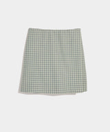 Meg Mini Skirt - Quinn Plaid Balsam