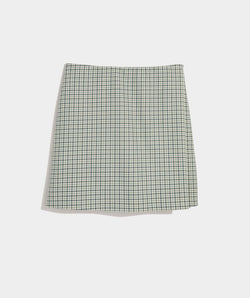 Meg Mini Skirt - Quinn Plaid Balsam