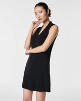 AirEssentials Sleeveless Mini Dress - Very Black