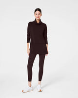 AirEssentials Turtleneck Tunic - Truffle Brown