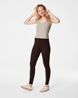 SPANXshape™ Booty Boost® Pocket Leggings - Truffle Brown