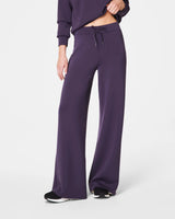 SPANX® AirEssentials Wide Leg Pant - Aubergine