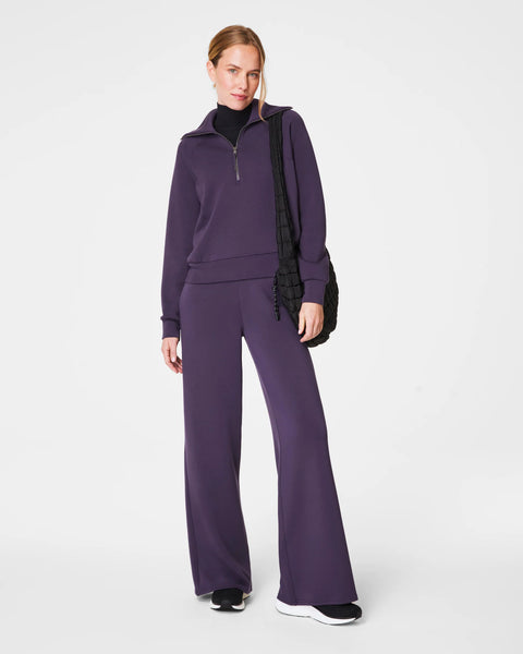 SPANX® AirEssentials Half Zip - Aubergine