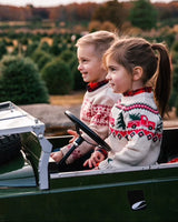 Santa's New Sleigh Kids Sweater