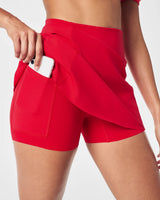 SPANXshape™ Get Moving Core Luxe Skort - Spanx Red