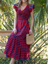 Grace Maxi Dress - Americano Stripe