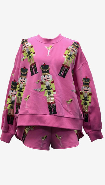 Pink Martini Nutcrackers Sweatshirt