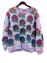 Lavender Hydrangea Sweatshirt