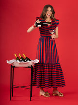 Grace Maxi Dress - Americano Stripe