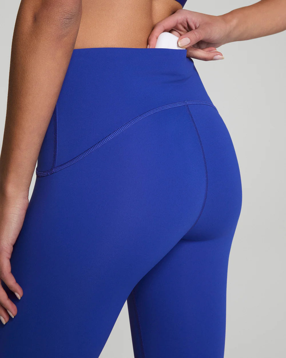 SPANXshape™ Booty Boost® 7/8 Leggings - Cerulean Blue