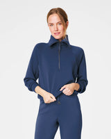 SPANX® AirEssentials Half Zip - Faded Indigo