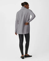 SPANX® AirEssentials Turtleneck Tunic - Medium Grey Heather