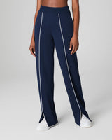 SPANX® AirEssentials Pique Straight Leg Pant - Timeless Navy