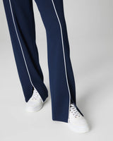 SPANX® AirEssentials Pique Straight Leg Pant - Timeless Navy