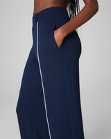 SPANX® AirEssentials Pique Straight Leg Pant - Timeless Navy