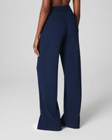 SPANX® AirEssentials Pique Straight Leg Pant - Timeless Navy