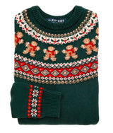 Gingerbread Fair Isle Kids Sweater