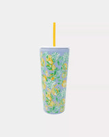 Tumbler with Straw - Make Lemonade