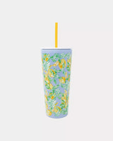 Tumbler with Straw - Make Lemonade