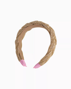Braided Raffia Headband