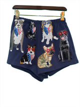 Navy American Dog Short