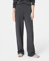 SPANX® AirEssentials Brushed Straight Leg Pant - Dark Heather Grey