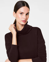 AirEssentials Turtleneck Tunic - Truffle Brown