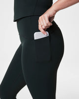 SPANXshape™ Booty Boost® Side Pocket Leggings - Essex Green