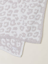CozyChic® Barefoot in the Wild® Throw - Cream/Stone