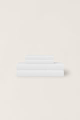 Washed Bamboo Sheet Set - White