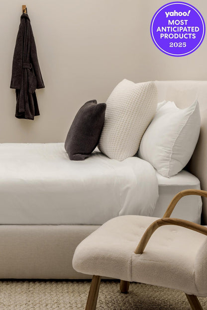 Washed Bamboo Sheet Set - White