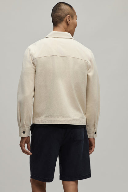 Malibu Collection® Men's Brushed Twill Jacket - Canvas