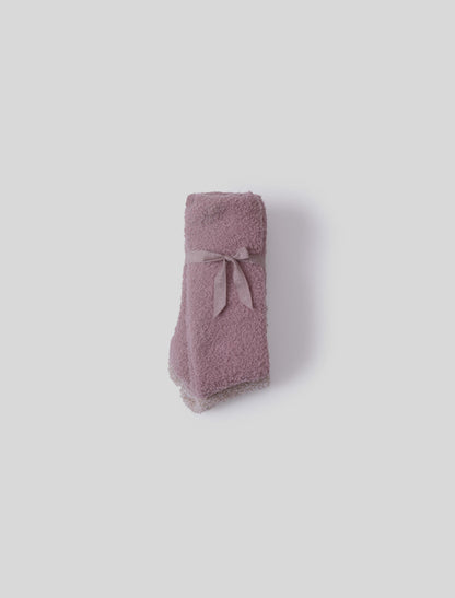 CozyChic® 2 Pair Sock Set - Teaberry / Heathered Stone