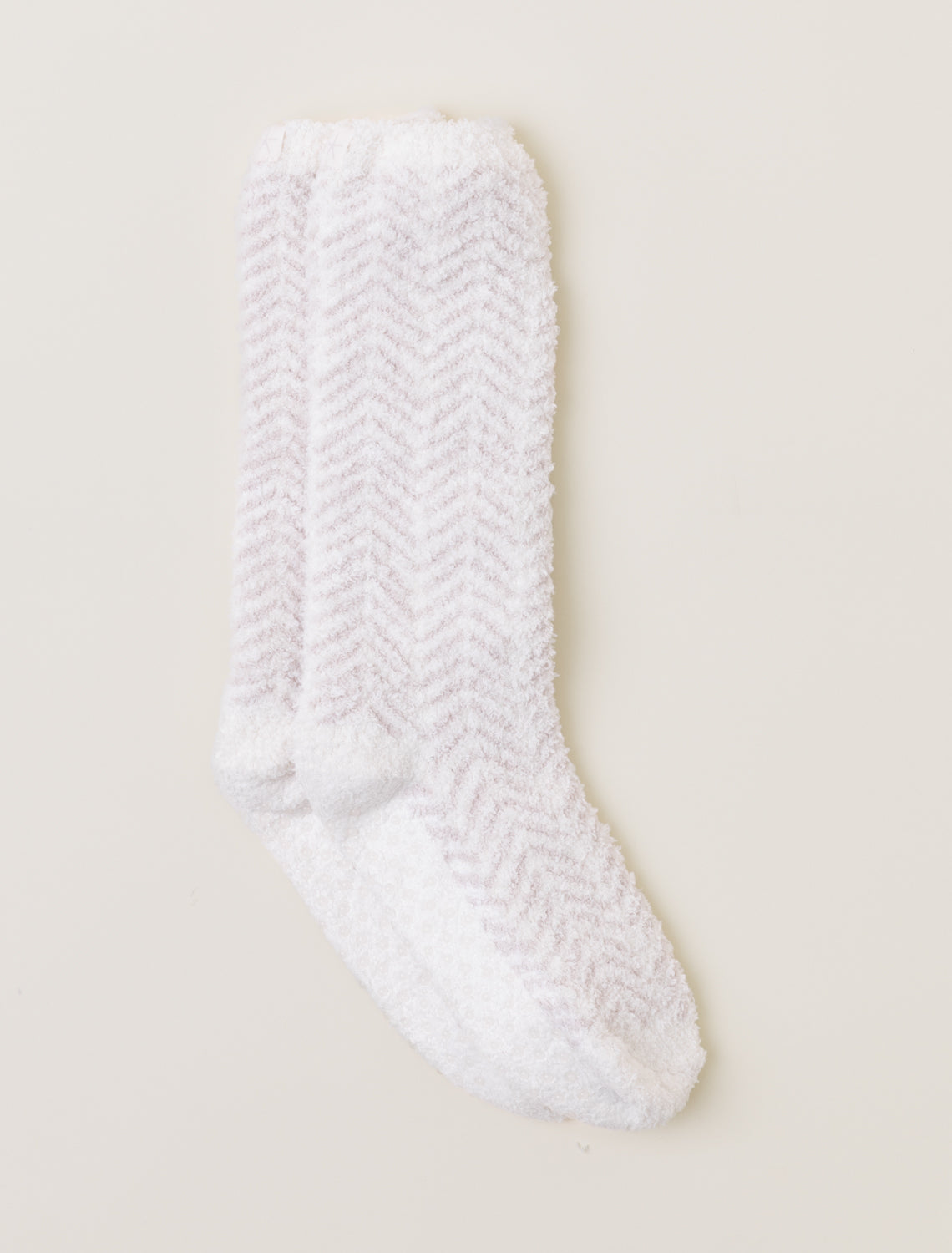 CozyChic® Women's Herringbone Socks - Cream / Stone