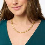 Cheval Paperclip Link Necklace - Gold