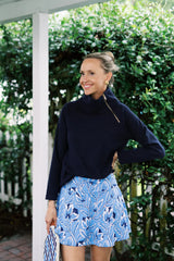 The Active Sherri Skort - Blue Blossom