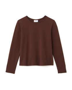 Dylan Long Sleeve Tee - Umber
